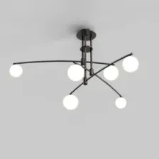 Подвесная люстра DeLight Collection 8119P/6 (black)