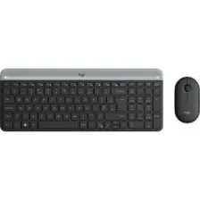 Комплект беспроводной клавиатура и мышь LOGITECH MK470 Slim Wireless Combo