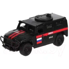Автомобиль игрушечный Технопарк Газ Тигр Омон / CT12-357-N-BL(MATTE)-WB