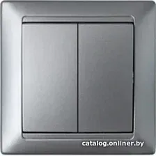 Выключатель Bylectrica Стиль С5 10-803 (серебристый)