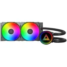 Система жидкостного охлаждения для процессора Montech LightFlow ARGB 240 (черный)