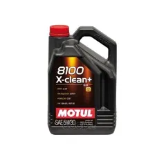 Моторное масло MOTUL 8100 X-CLEAN+ 5W-30, 4л / 111859