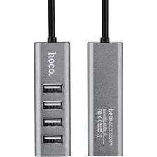 USB-хаб Hoco HB1 (серый)