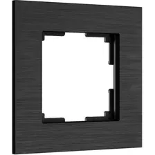 Рамка Werkel AluMax W0013508 (черный алюминий)