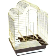 Клетка для птиц Triol 50611018, 465х360х650 мм, золото