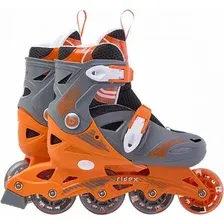 Роликовые коньки Ridex Swipe Orange S (р. 31-34, оранжевый/серый)