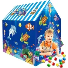 Детская игровая палатка Pituso Подводный мир + 50 шаров, J1109
