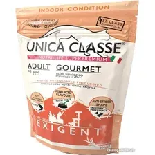 Сухой корм для кошек Unica Classe Indoor Condition Adult Gourmet Exigent Salmon (Лосось) 300 г