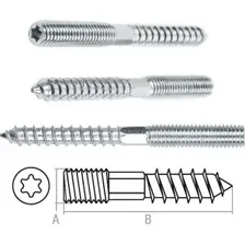 Шуруп-шпилька Starfix SM-17994-50, М10х140 мм, 50 шт