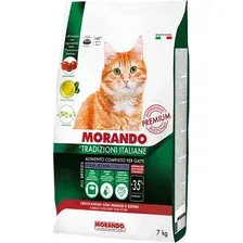 Сухой корм для кошек Morando Tradizioni It для стерилизованных с говядиной и свининой 7 кг