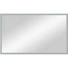 Континент Зеркало Frame Silver Led 100x70