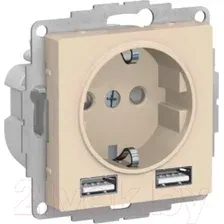 Розетка Systeme (Schneider) Electric AtlasDesign ATN000230