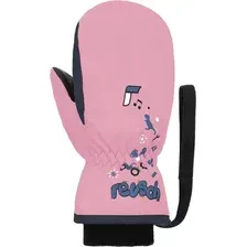 Горнолыжные варежки Reusch Kids Mitten 6285405-3360 (р-р 2, Light Rose/Dress Blue)