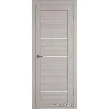Межкомнатная дверь Atum Pro Х27 70x200 (stone oak, стекло white cloud)