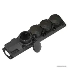 Колодка удлинителя Bylectrica Р16-768 (черный)