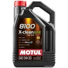 Моторное масло Motul 8100 X-Clean EFE 5W-30 5л