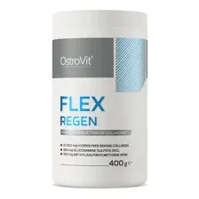 Комплекс для костей и связок FLEX REGEN, OstroVit, КЛУБНИКА-КИВИ, 400 г