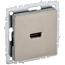 Розетка HDMI IEK Brite BR-H10-K37