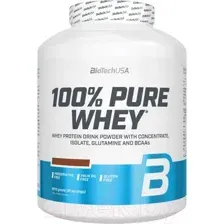ПРОТЕИН 100% PURE WHEY, 2270г МАЛИНОВЫЙ ЧИЗКЕЙК BIOTECH USA