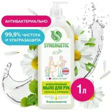 Synergetic Антибактериальное мыло Мелисса и ромашка 1 л