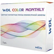 Контактные линзы WDL Color Monthly BC 8.6 gray -4.50