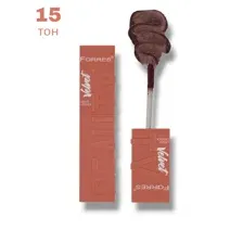Farres Матовый блеск для губ Velvet (шоколад) 7046-15, 6мл