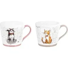 Набор кружек Elan Gallery Довольные коты 880228