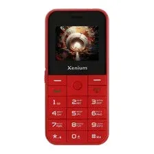 Телефон Xenium X718, красный
