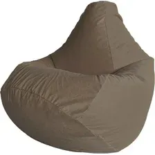 Кресло-мешок Flagman Макси XXL Г2.5-415 (Parma 1005 Hazelnut, велюр)