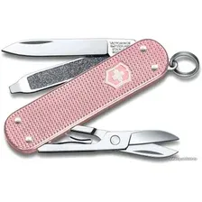 Нож-брелок Victorinox Classic Cotton Candy 0.6221.252G (розовый)