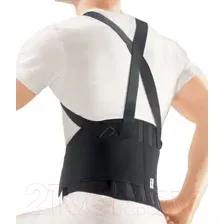 Корсет ортопедический пояснично-крестцовый Orlett IBS-3006 (XL,черный)