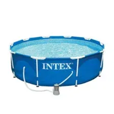 Бассейн каркасный Intex Metal Frame (с фильтр-насосом), 305х76 см