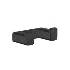 Крючок Rose RG1821H двойной (черный матовый)