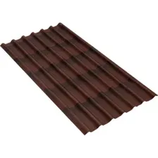 Черепица ONDULINE коричневый с 3D эффектом 1,95х0,96м