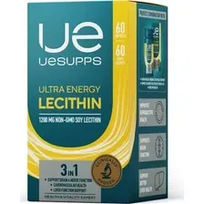Комплекс UESupps Ultra Energy Lecithin 1200 мг (60 мягких капсул)