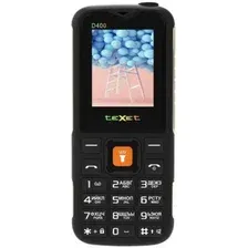 Кнопочный телефон TeXet TM-D400 (черный)
