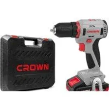 Дрель-шуруповерт Crown CT21091HX-2 BMC (с 2-мя АКБ, кейс)