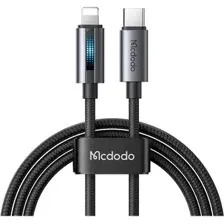 Кабель McDodo CA-5710 USB Type-C - Lighting 36W (1.2 м, черный)