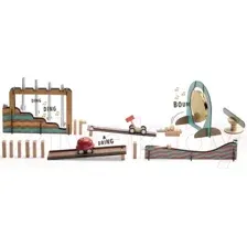 Конструктор магнитный Djeco ЗигнГоу / 05645 (52эл)