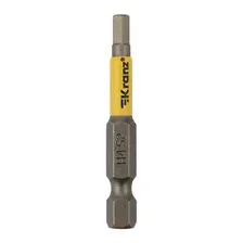 KR-92-0422-1 Бита шестигранная для шуруповерта HEX4х50 мм (2 шт./уп.) Kranz