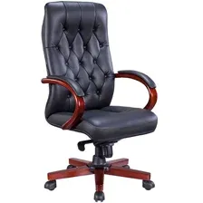 Кресло Everprof Monaco Wood PU