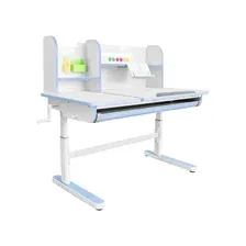 Парта Kinderzen Gaudi Plus (клен/голубой)