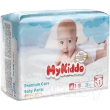 Трусики-подгузники MyKiddo Premium M 6-10 кг (38 шт)