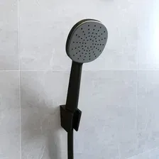 Лейка для душа, черная матовая, Optima Home, IDDIS, OPH1FB9i18