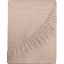 Простыня Verossa Melange на резинке 200x200x30 927225 (Praline)