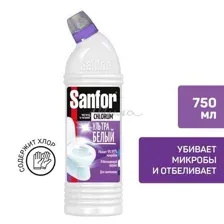 Гель чистящий SANFOR Chlorum универсальный, 750 мл