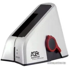 Бокс для накопителей 2.5" и 3.5" AgeStar 3UBT Silver