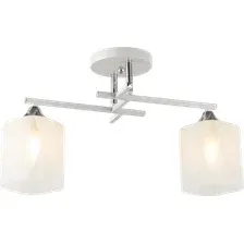 Потолочный светильник Mirastyle WX-6310/2 WH+CR