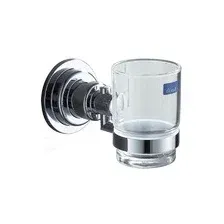 Стакан Gerhans K24006 (прозрачный / хром)
