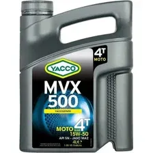 Моторное масло Yacco MVX 500 4T 15W50 (4л)